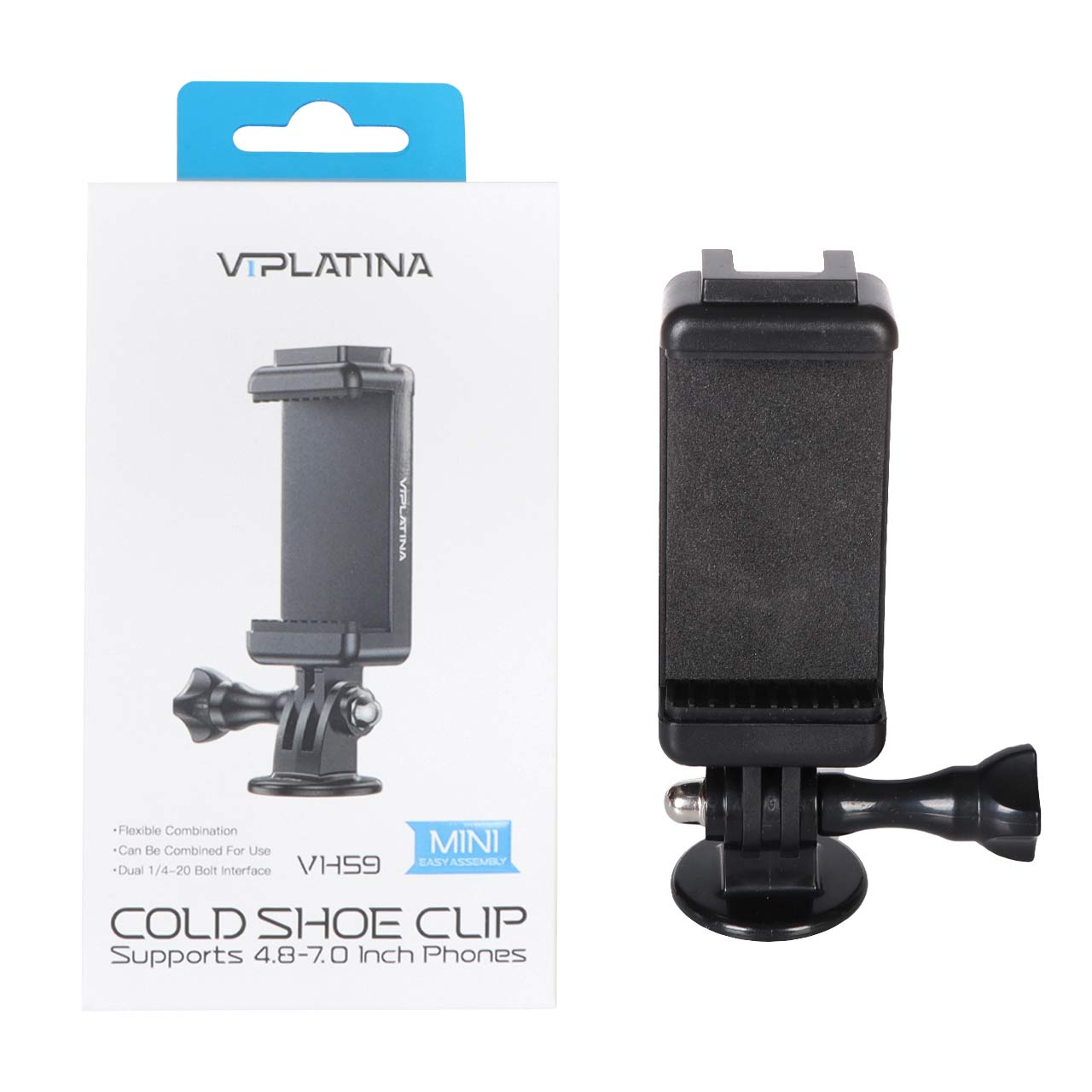 گیره نگه دارنده گوشی موبایل VIPLATINA مدل VH59 - مشکی